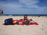 Martina auf Bronte Beach